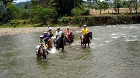 Horseback with Serendipity - two guides, well behaved horses, good saddles and reins and training.
