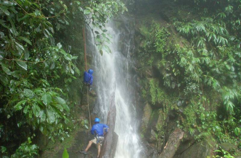 Serendipity Adventures canyoning - waterfalls , harnesses, gravity